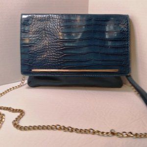 Green ALDO  Faux Alligator handbag